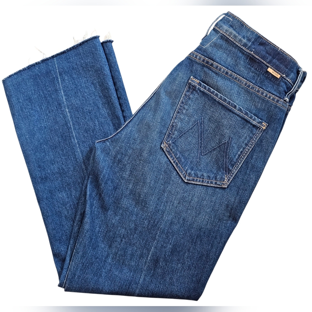 MOTHER Superior The Insider Crop Step Fray, Bad Reputationsn Size 30 - Picture 7 of 13